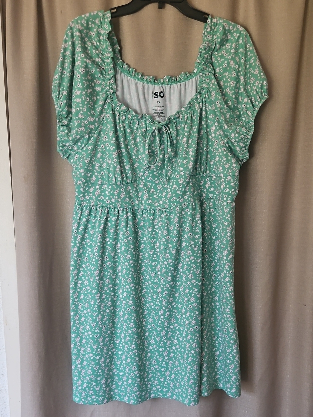 EUC SO Peasant Dress